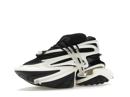 Balmain Unicorn Low-Top Black White