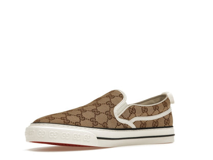 Gucci Tennis 1977 Slip On Beige Ebony