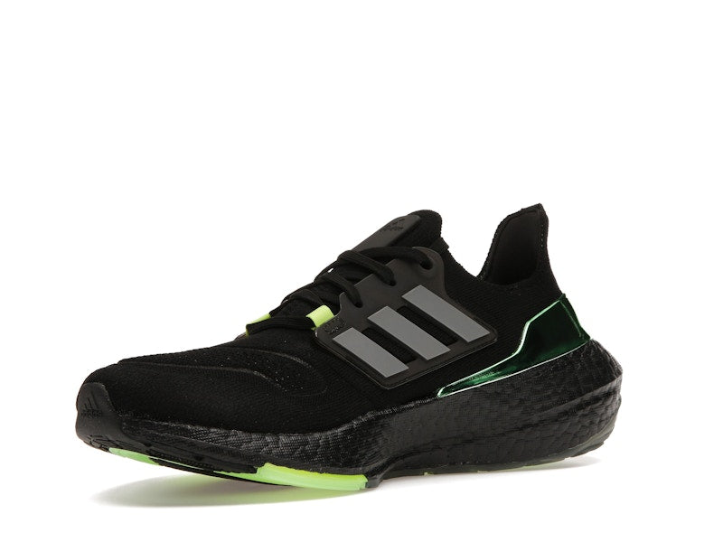 adidas Ultra Boost 22 Black Iron Metallic Beam Green