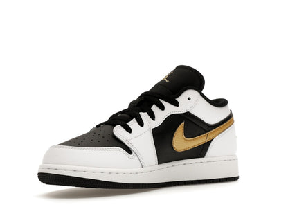 Jordan 1 Low Gold Swoosh (GS)