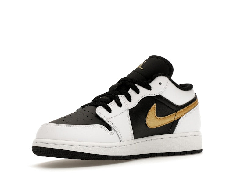 Jordan 1 Low Gold Swoosh (GS)