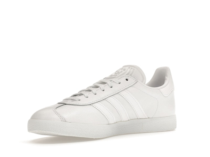 adidas Gazelle White/White-Gold Metallic