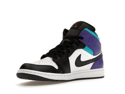 Jordan 1 Mid Court Purple Tropical Twist