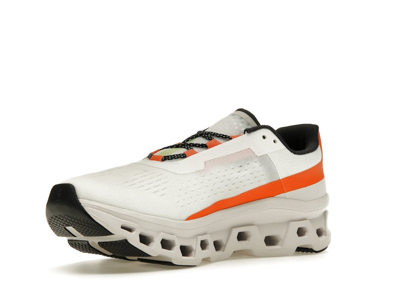 On Running Cloudmonster Undyed White Flame