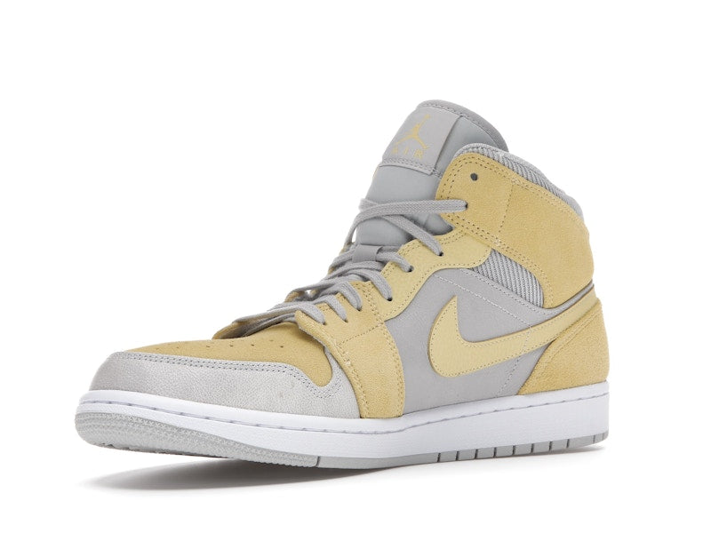 Jordan 1 Mid Mixed Textures Yellow
