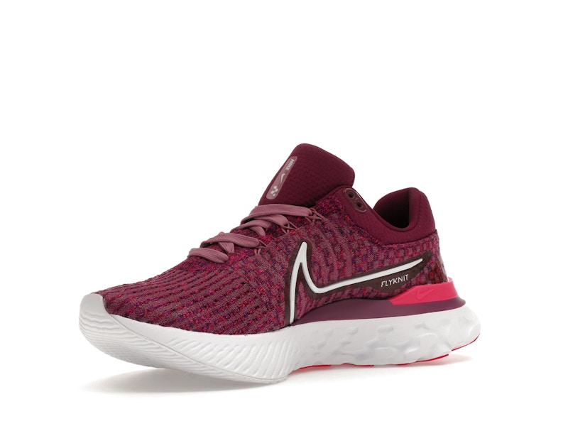 Nike React Infinity Run Flyknit 3 Light Bordeaux (Women's)