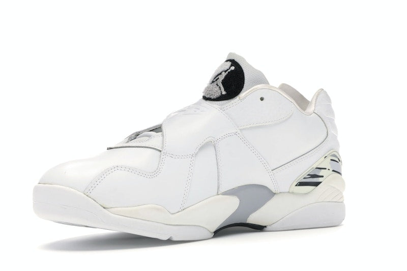 Jordan 8 Retro Low White Metallic Silver