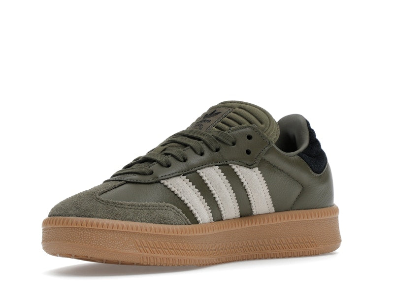 adidas Samba XLG Olive Strata Wonder Beige Gold Metallic