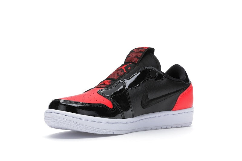 Jordan 1 Low Slip Black Hot Punch (Women's)