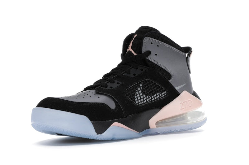 Jordan Mars 270 Black Gunsmoke Crimson Tint