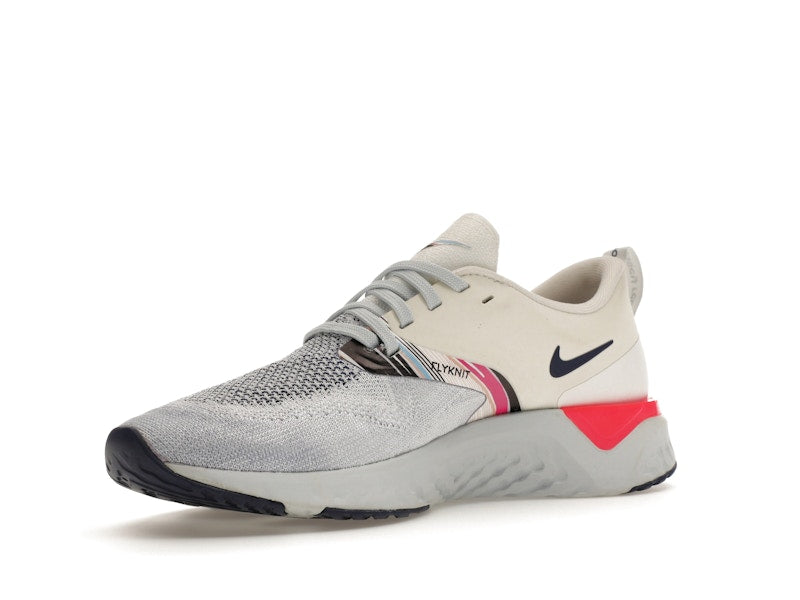 Nike Odyssey React 2 Flyknit White Blue Void Hyper Pink (Women's)