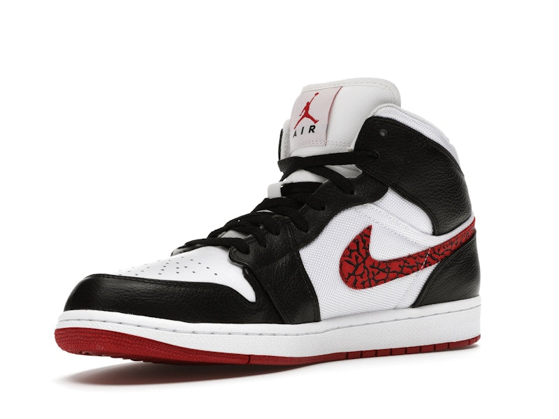 Jordan 1 Phat White Red Black (Elephant Print)