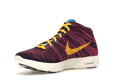 Nike Lunar Flyknit Chukka Grand Purple Laser Orange