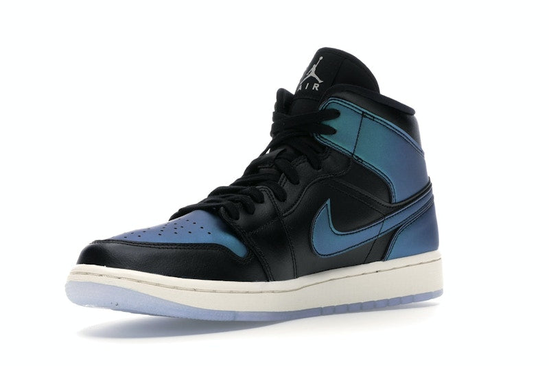 Jordan 1 Mid Iridescent Black (Women's)