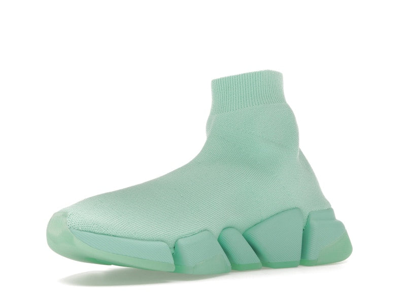 Balenciaga Speed 2.0 Recycled Transparent Sole Green