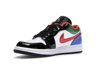 Jordan 1 Low Multi-Color Black Toe (Women's)