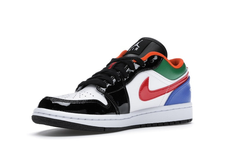 Jordan 1 Low Multi-Color Black Toe (Women's)