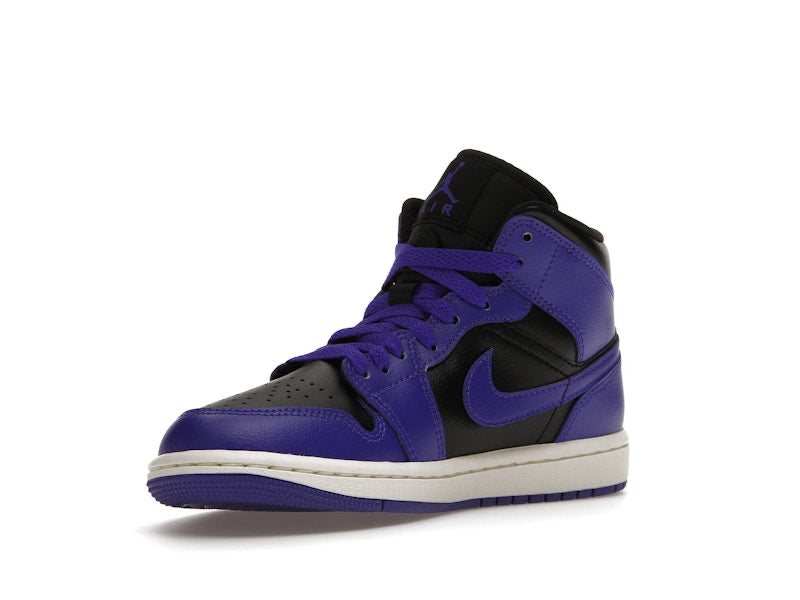 Jordan 1 Mid Purple Black (Women's)