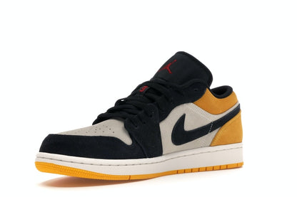Jordan 1 Low Sail University Gold Black