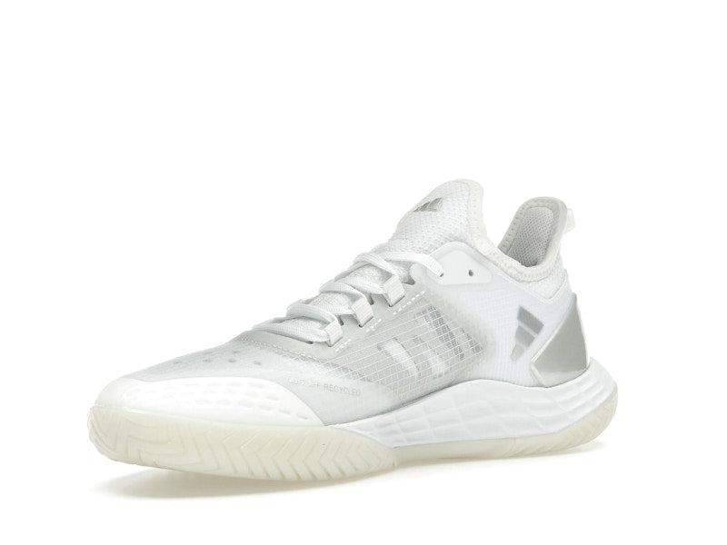 adidas Adizero Ubersonic 4.1 Cloud White Silver Metallic Grey (Women's)