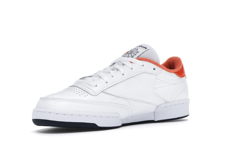 Reebok Club C 85 Eric Emanuel White Orange Navy