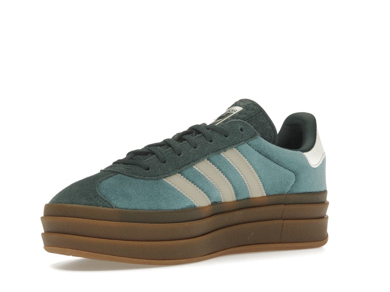 adidas Gazelle Bold Mineral Green Velvet (Women's)