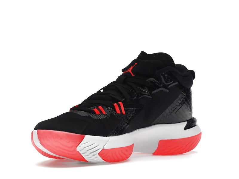 Jordan Zion 1 Black White Bright Crimson