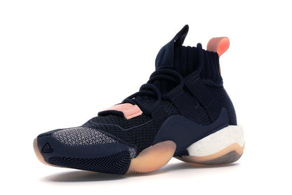 adidas Crazy BYW X Collegiate Navy Clear Orange