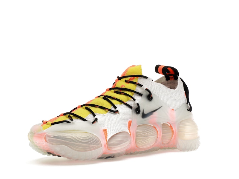 Nike ISPA Link Axis White Total Orange Sonic Yellow