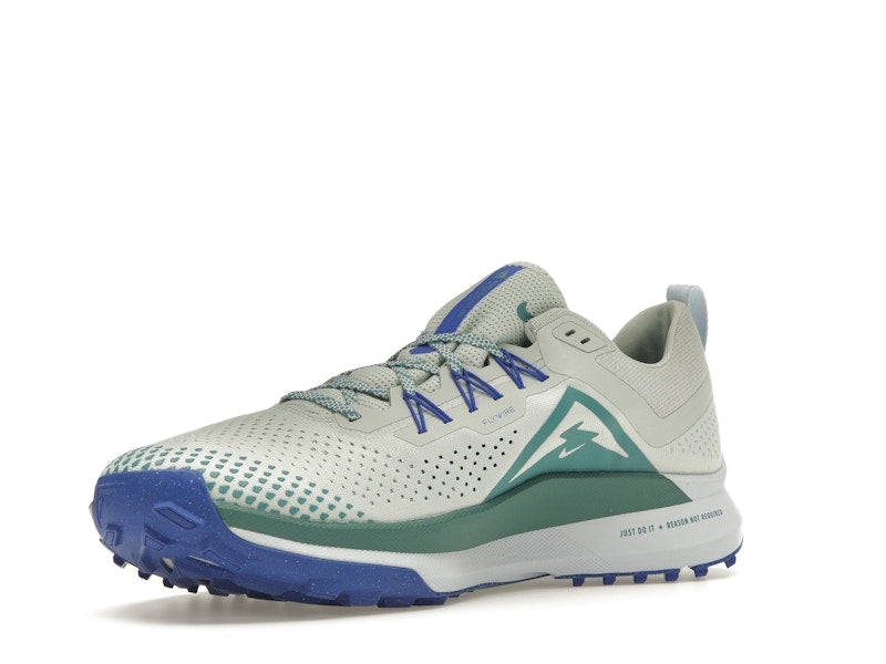 Nike React Pegasus Trail 4 Light Silver Racer Blue Football Grey Mineral Teal