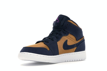 Jordan 1 Mid Obsidian Desert Ochre (GS)