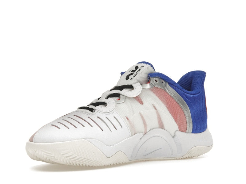 Nike Court Air Zoom GP Turbo White Racer Blue Light Crimson