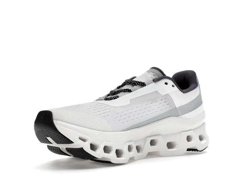 On Running Cloudmonster White Black (Women's)