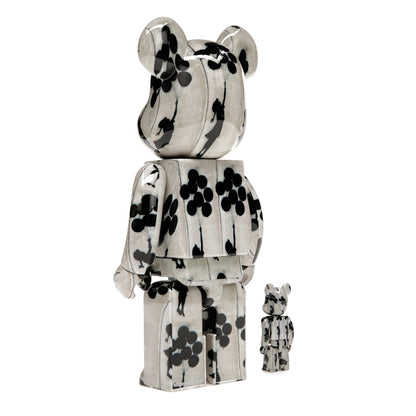 Bearbrick Flying Balloons Girl 100% & 400% Set