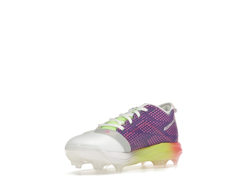 adidas Adizero Impact TPU Warp Speed Cloud White Lucid Blue Lucid Pink (GS)
