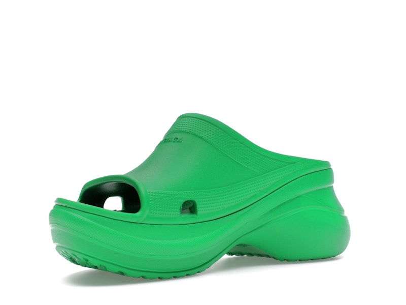 Balenciaga x Crocs Pool Slide Sandals Green