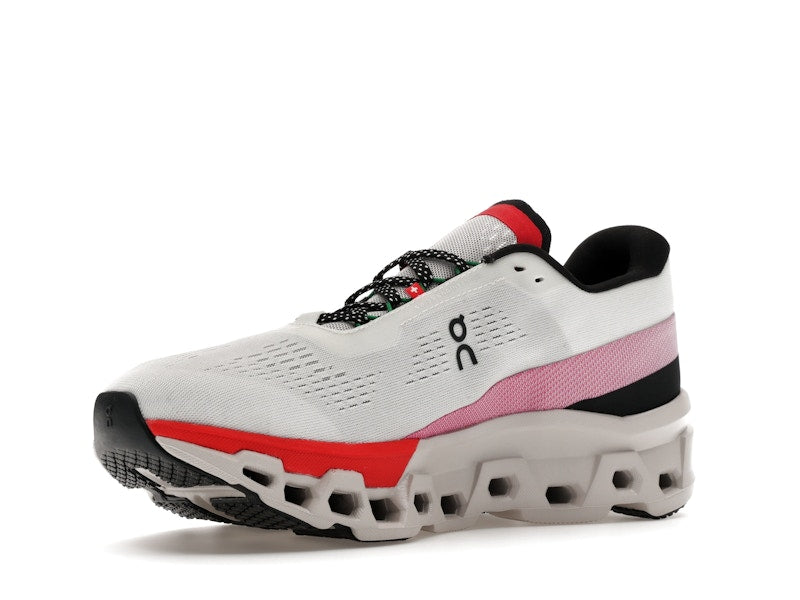 On Running Cloudmonster 2 Ivory Silver Red