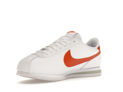 Nike Cortez White Campfire Orange