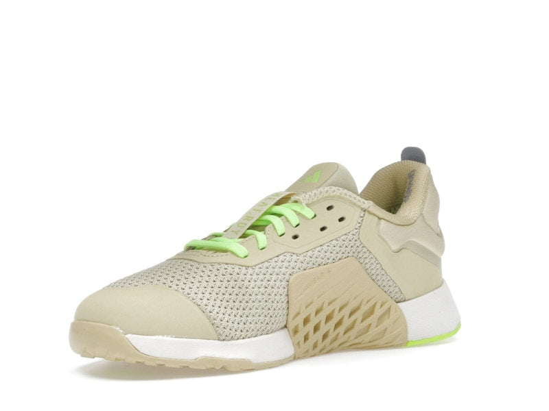 adidas Dropset 3 Strength Powder Yellow Matte Silver Lucid Lemon (Women's)