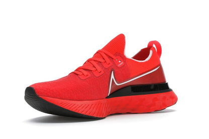 Nike React Infinity Run Flyknit Bright Crimson Black