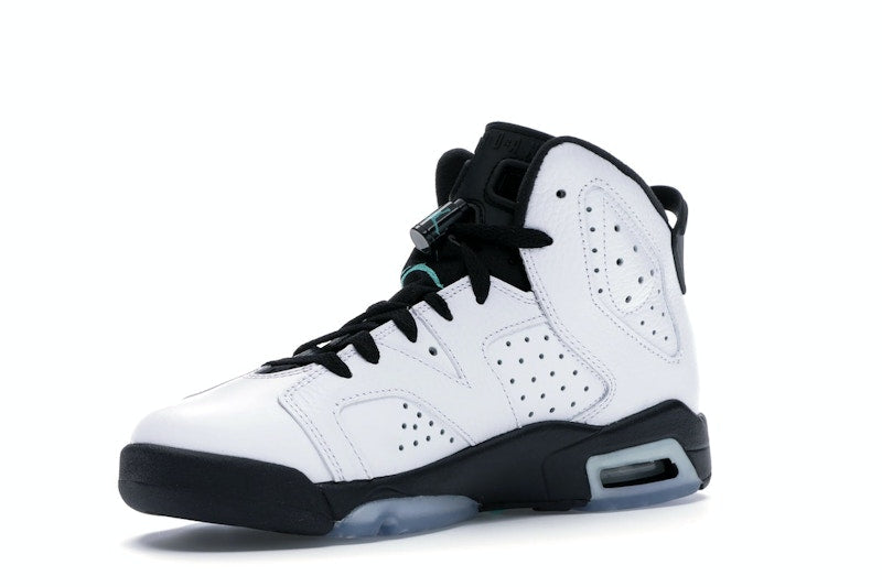 Jordan 6 Retro White Jade Black (GS)