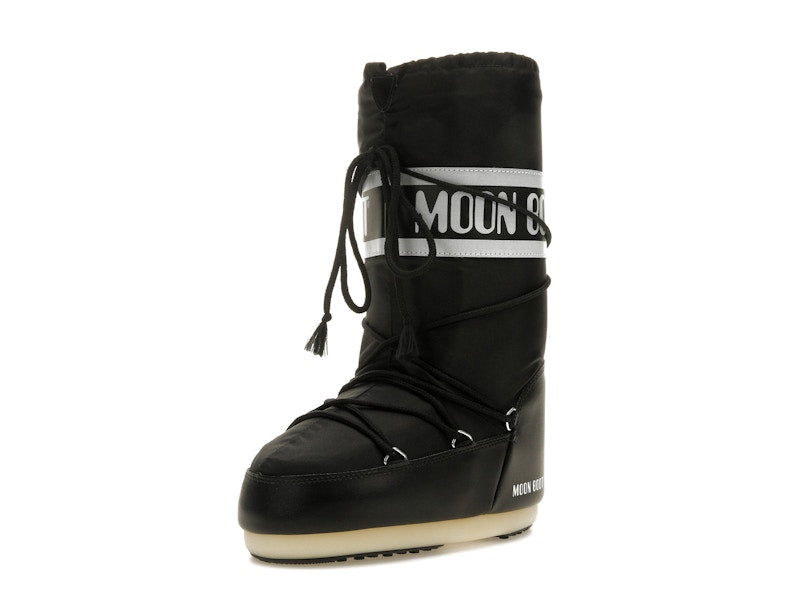 Moon Boot Icon Nylon Boot Black