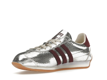 adidas Country OG Silver Metallic Maroon (Women's)