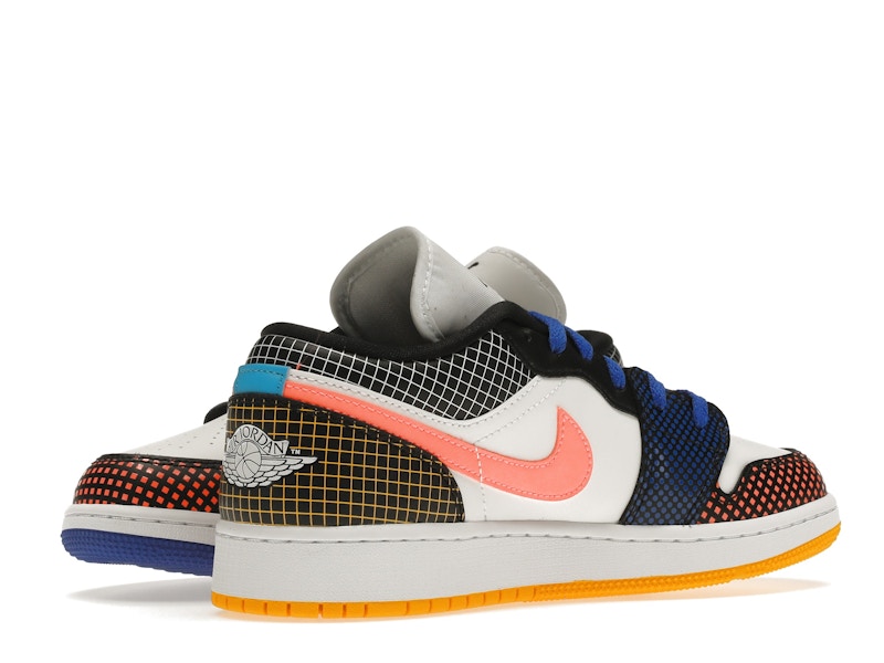 Jordan 1 Low MMD Multi-Color Grid (GS)