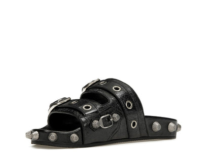 Balenciaga Cagole Sandals Black