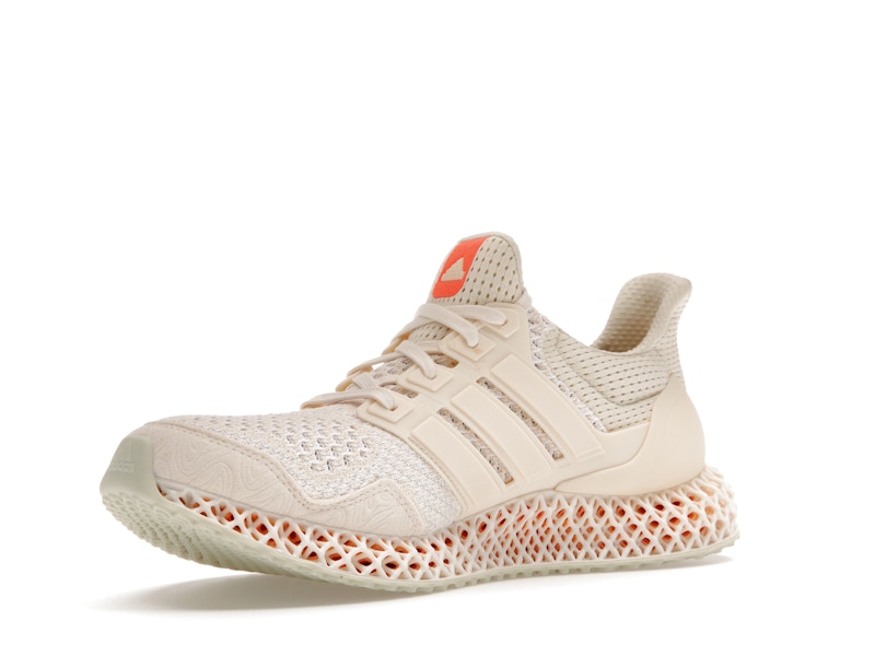 adidas Ultra 4D Wonder White Impact Orange