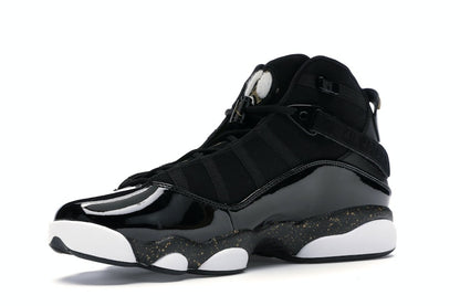 Jordan 6 Rings Black Metallic Gold White