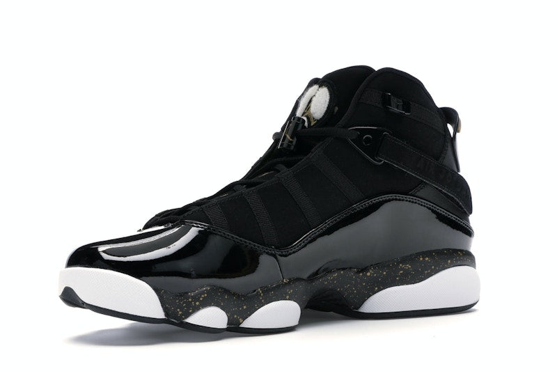 Jordan 6 Rings Black Metallic Gold White