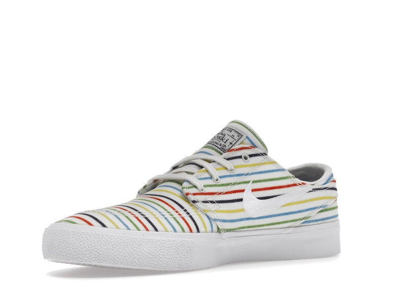 Nike SB Zoom Stefan Janoski Canvas Multi-Color Pinstripes