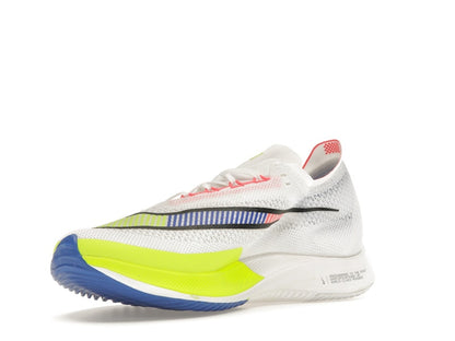 Nike ZoomX Streakfly Premium White Volt Racer Blue